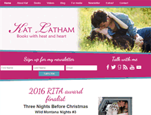 Tablet Screenshot of katlatham.com